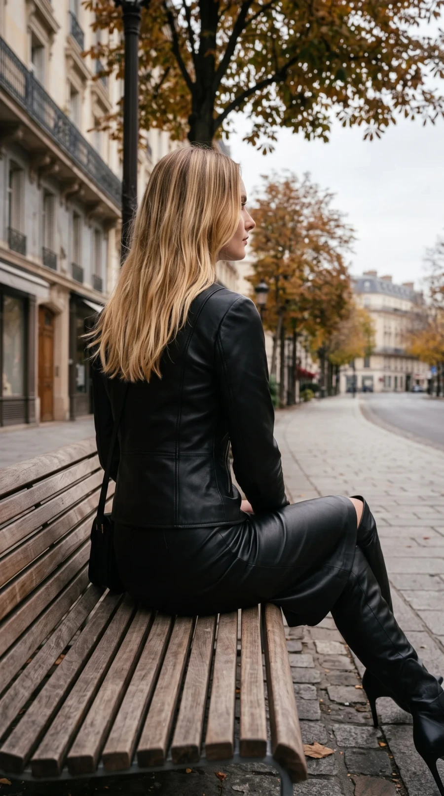 Autumn in Black Leather - Image 3