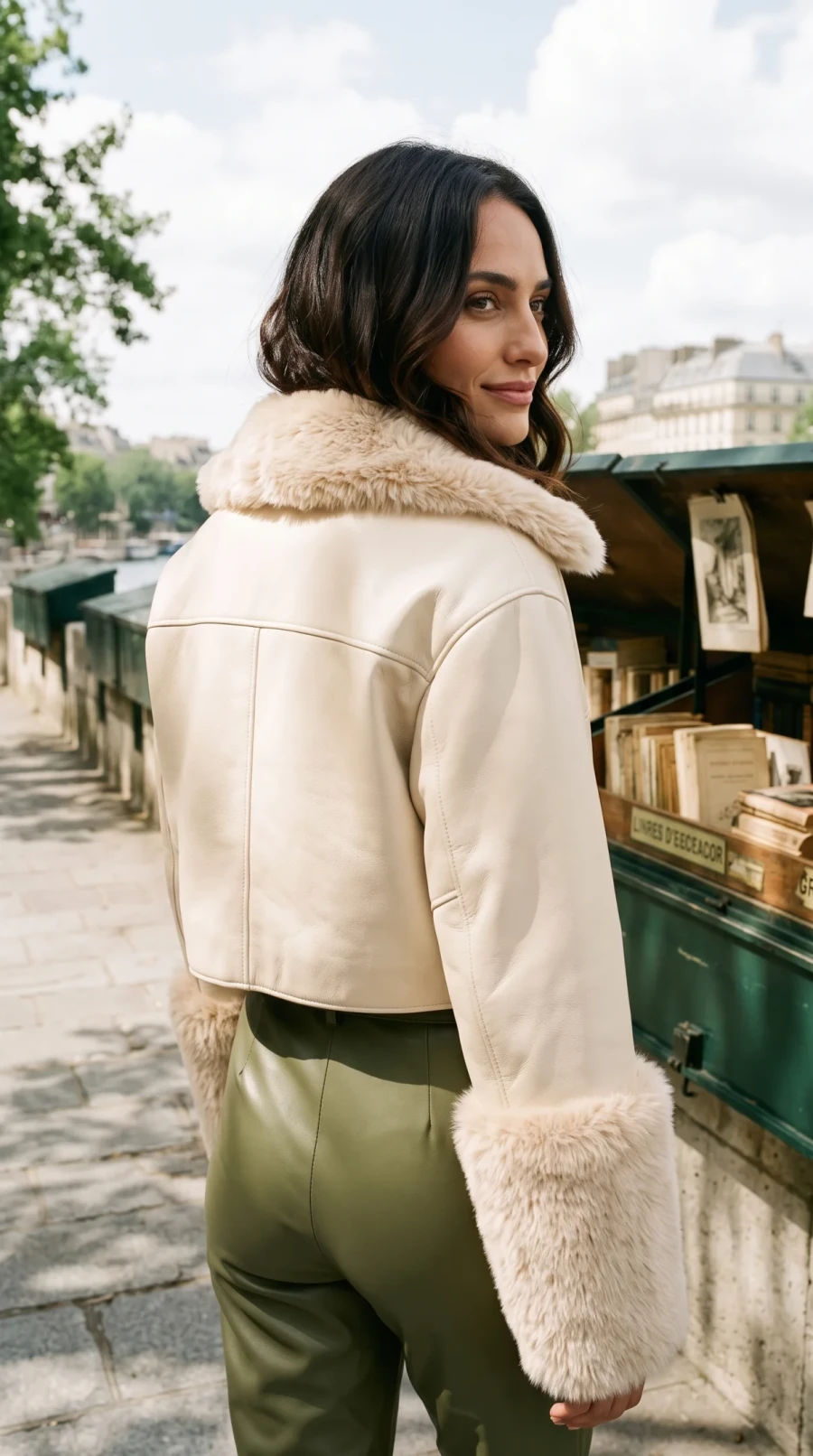 Olive Leather & Soft Ivory - Image 16